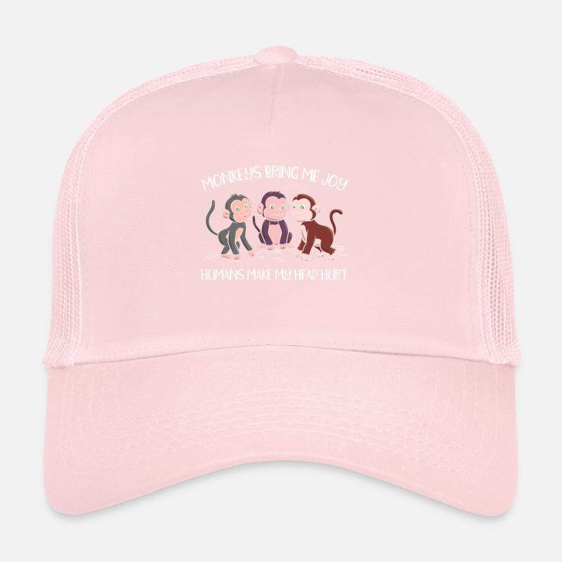 Animal Singe Faune Singe Chuchoteur Casquette trucker 