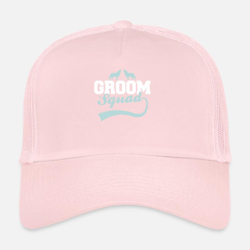 Meute de loups du marié Casquette trucker 