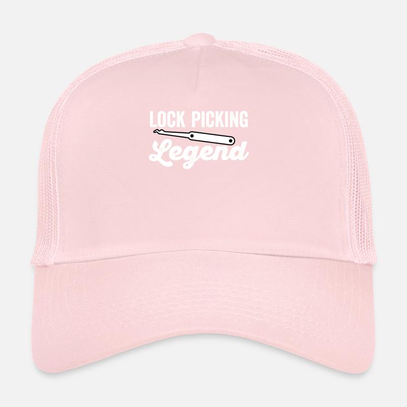 Légende du crochetage de serrure Casquette trucker 