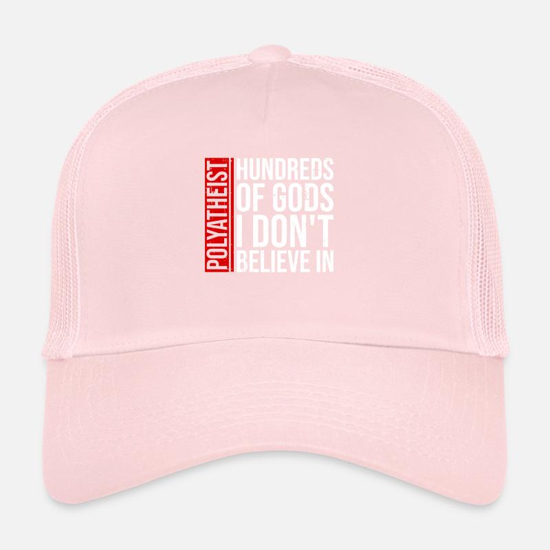 Polyathée - des centaines de dieux à qui je Casquette trucker 