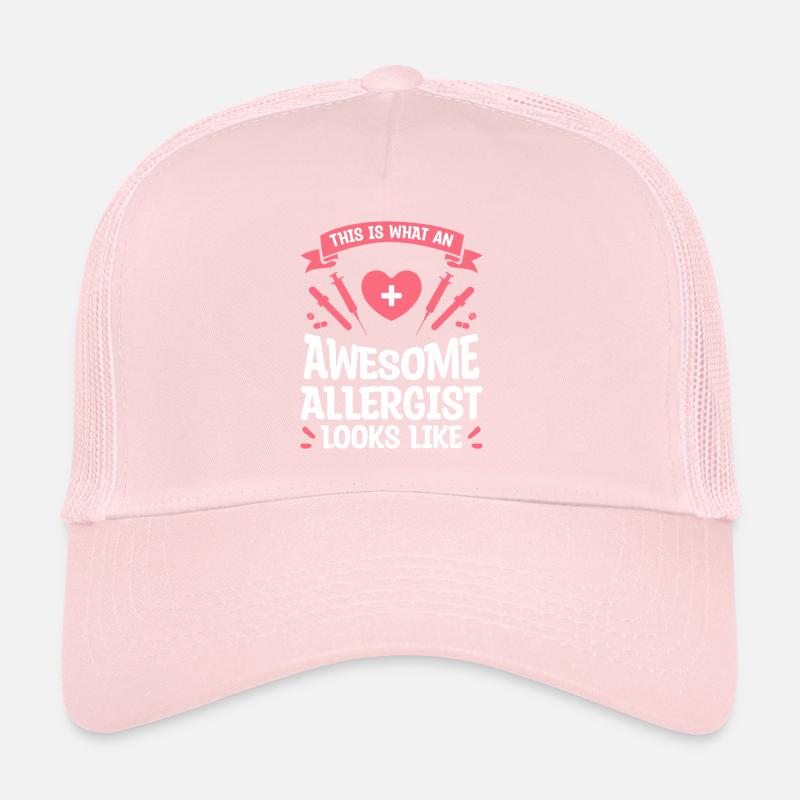 This Is What An Awesome Allergist Looks Like Trucker Cap