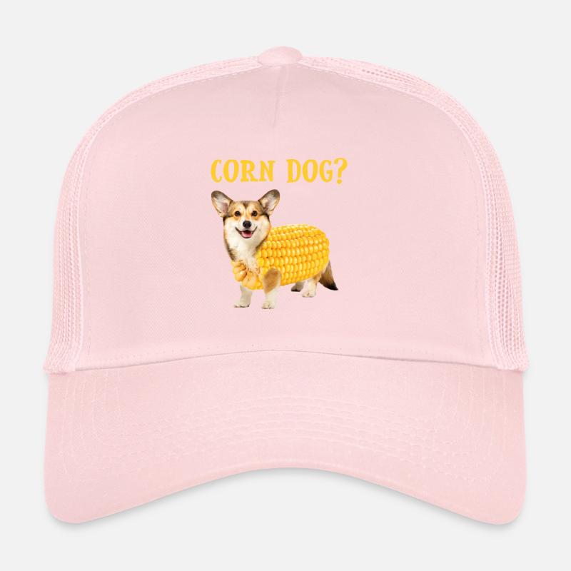 Corn Dog Corgi Hund Corn Dog Casquette trucker 
