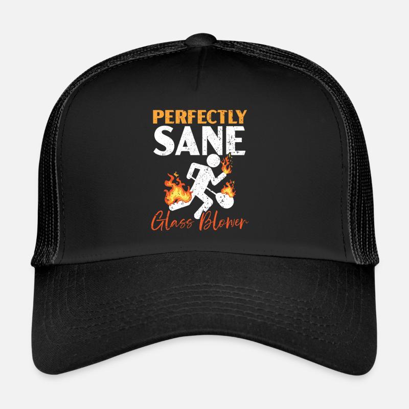 Perfekt gesunder Glasbläser Blasrohr-Glasbläser Trucker Cap