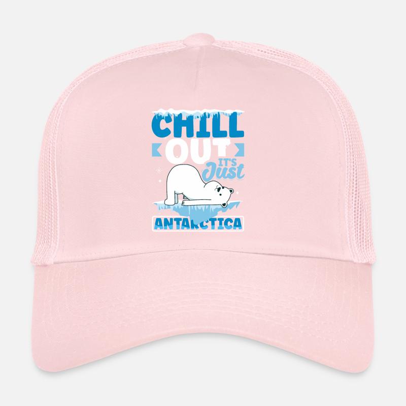 Détendez-vous, c’est juste l’Antarctique Casquette trucker 