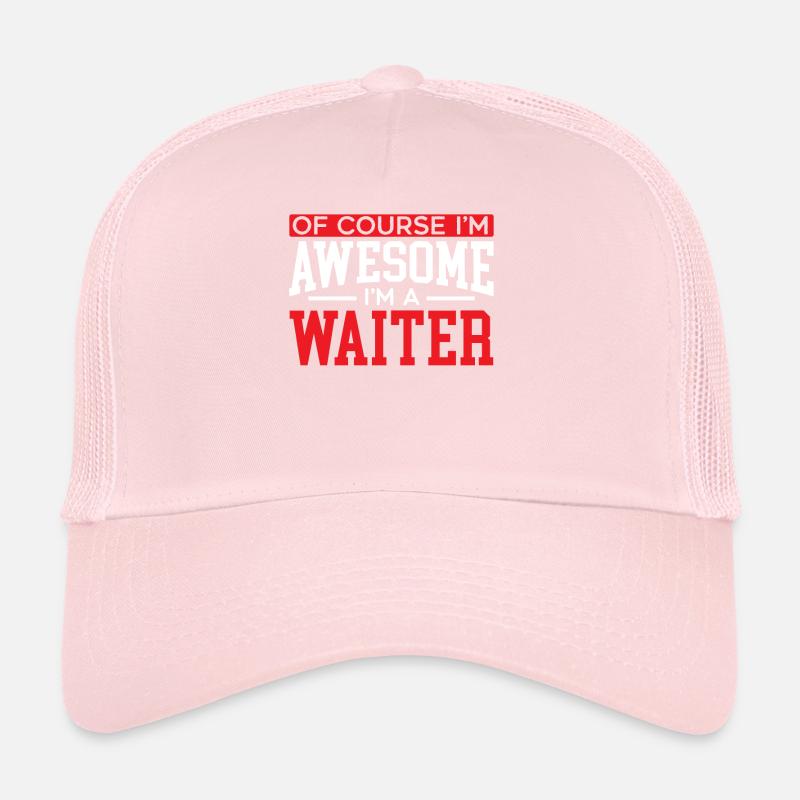 Je suis un serveur serveuse barman barman Casquette trucker 