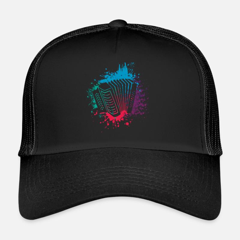 Accordion Styrian harmonica accordion player Trucker Cap
