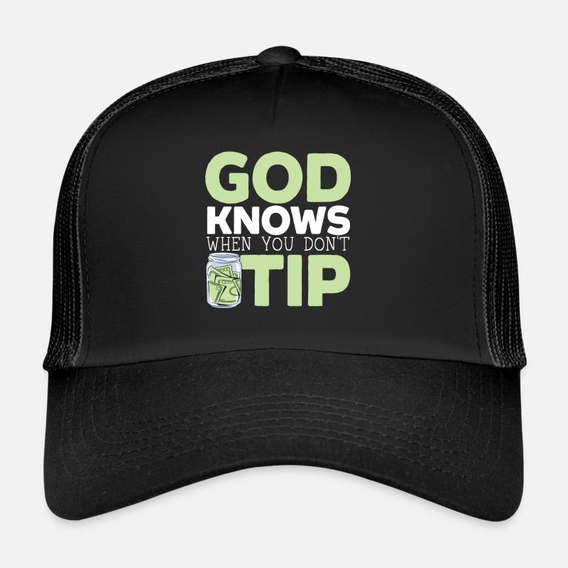 Serveur Serveuse Barman Mixologue Barman Bartending Casquette trucker 