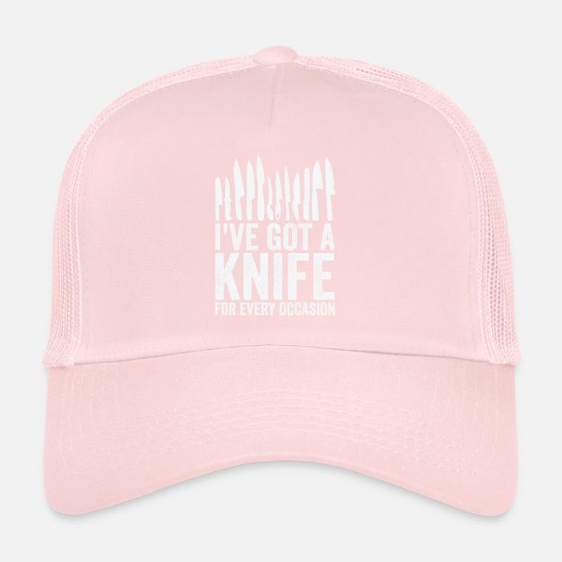 Collectionneur de couteaux Collecte de couteaux Casquette trucker 