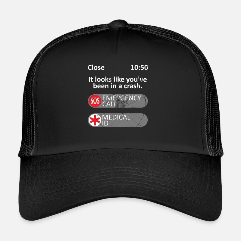 On dirait que vous avez été victime d’un accident Casquette trucker 