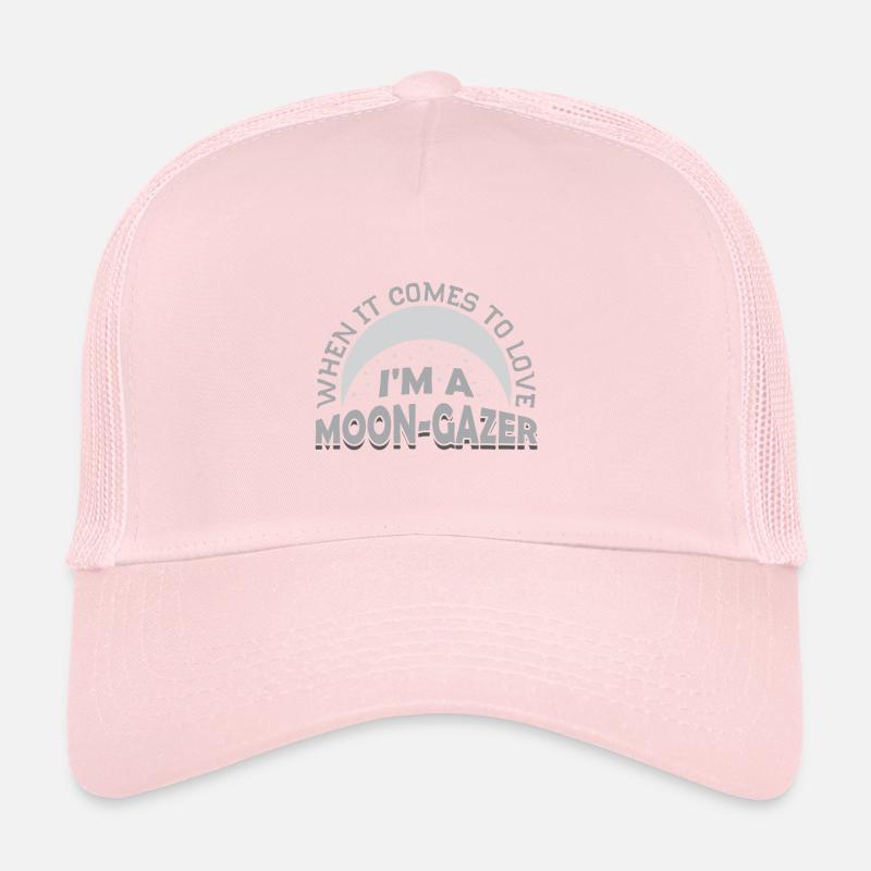 Conceptions romantiques de l’âme sœur de la lune pour un Casquette trucker 