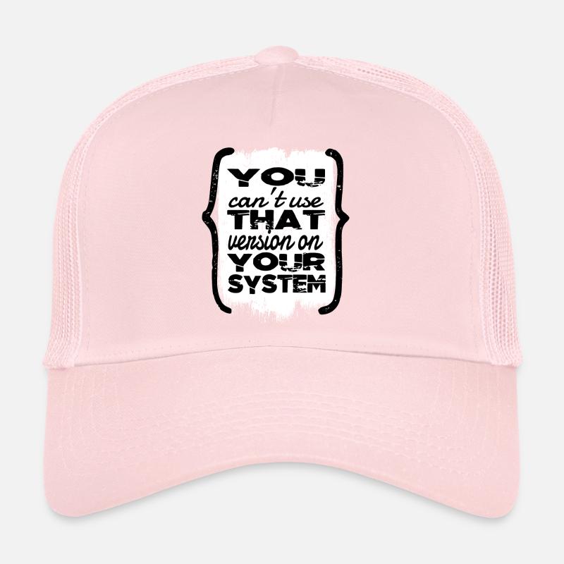 Geek Computer Humour Fullstack Developer Cool Trucker Cap