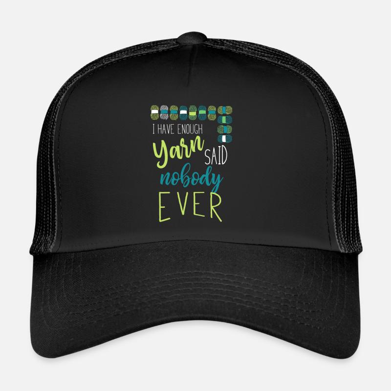 Lustiges Garn Stricken Design, Spaß Häkeln Trucker Cap