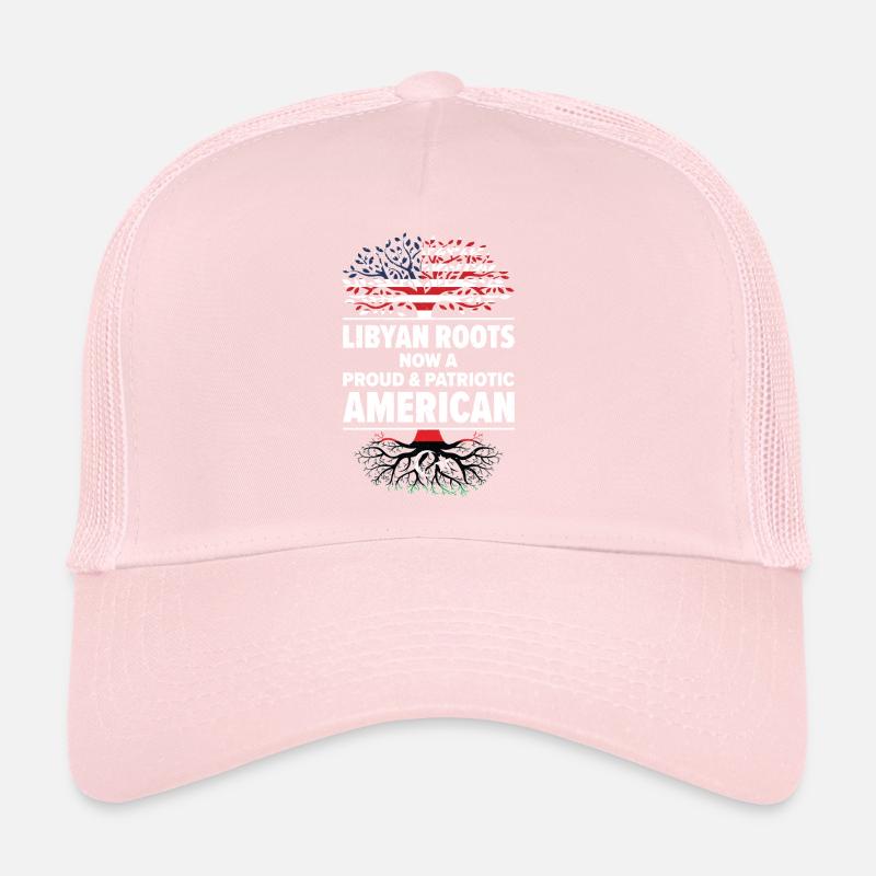 Né en Libye Libye Américains USA Casquette trucker 