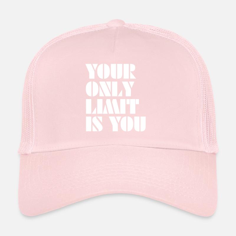 Votre seule limite est vous-même - la motivation Casquette trucker 