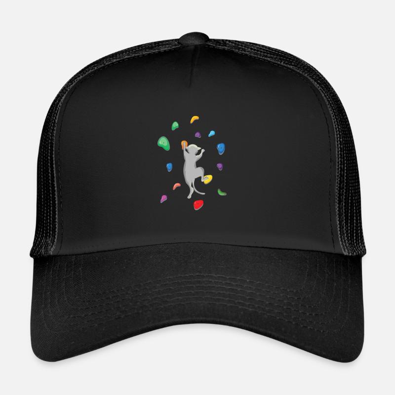 Mur d’escalade de chat domestique Casquette trucker 