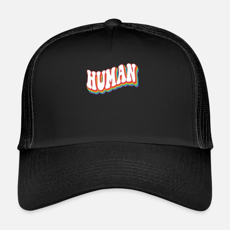 Humain - Pride Rainbow LGBTQ+ Casquette trucker 