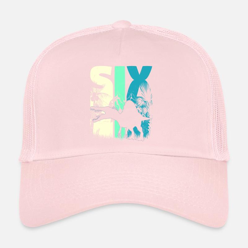 Spinosaurus 6 ans garçon 6ème anniversaire rétro Casquette trucker 