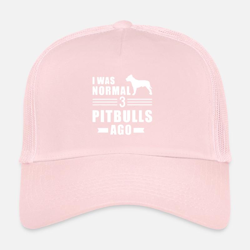 Ich war vor 3 Pitbulls ganz normal Trucker Cap