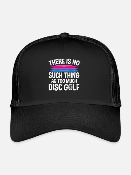 Discgolf Disc Golf Frisbee - Trucker Cap - black/black - Front
