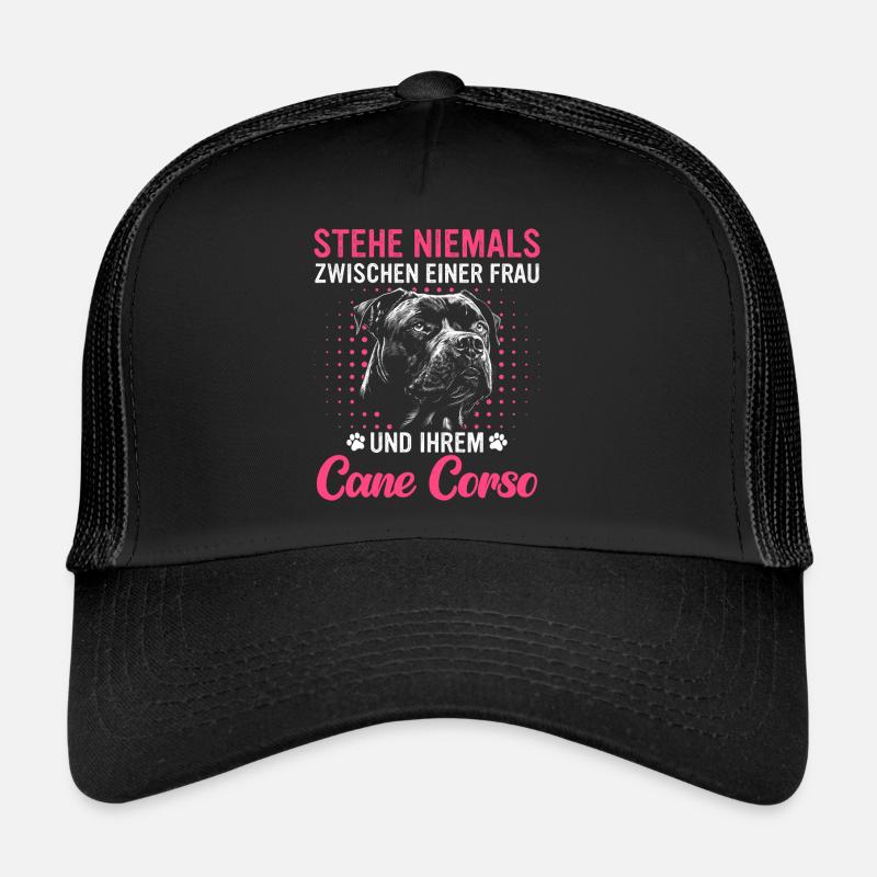 Cane Corso Italiano Hund Trucker Cap