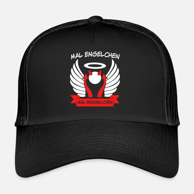 Engel Bengelchen Bengel Heiligenschein Trucker Cap