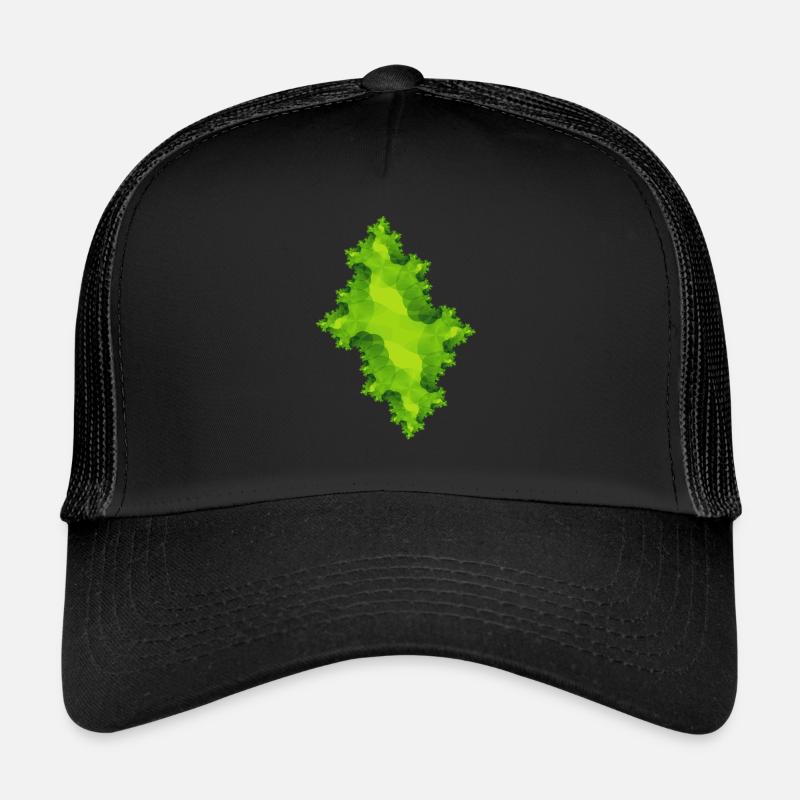 Fractal Green Trucker Cap