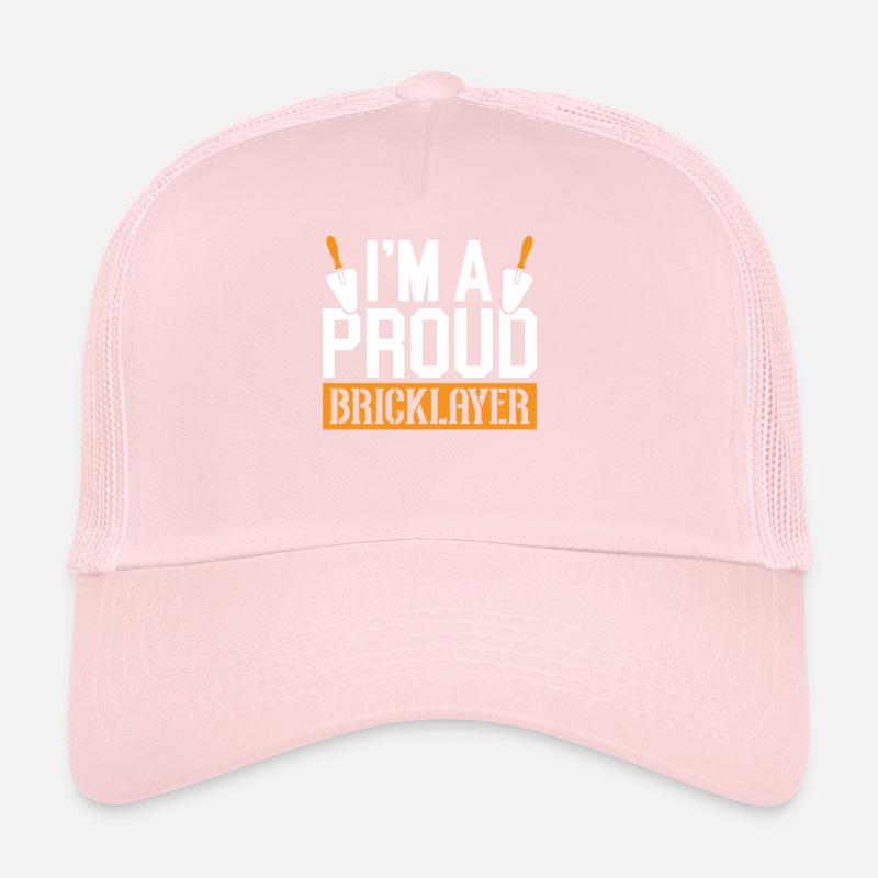 Brickie Bricks Bauarbeiter Maurer Trucker Cap