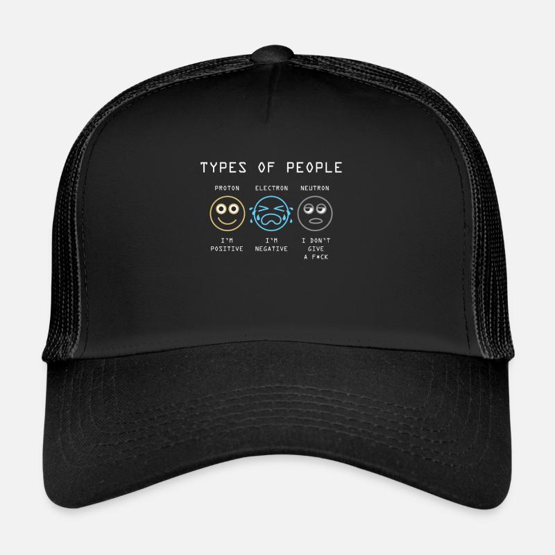 Elektron Neutron Physicien Casquette trucker 