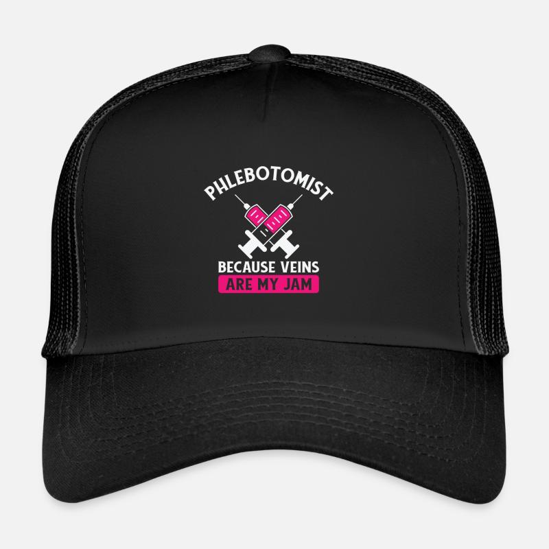 Phlébotomiste Phlébotomie Infirmière Tech Casquette trucker 