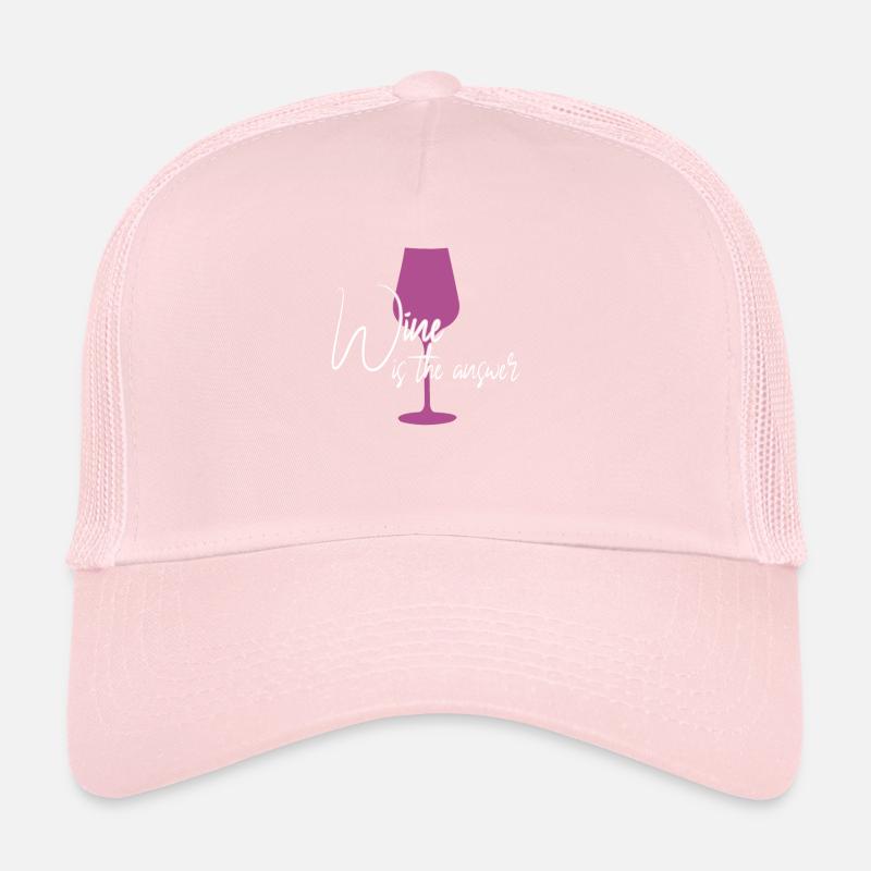 Wine Response Saying Trucker Cap