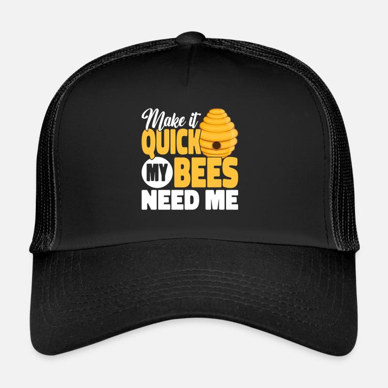 beekeeper beekeeper bees honey bee beekeeping Trucker Cap