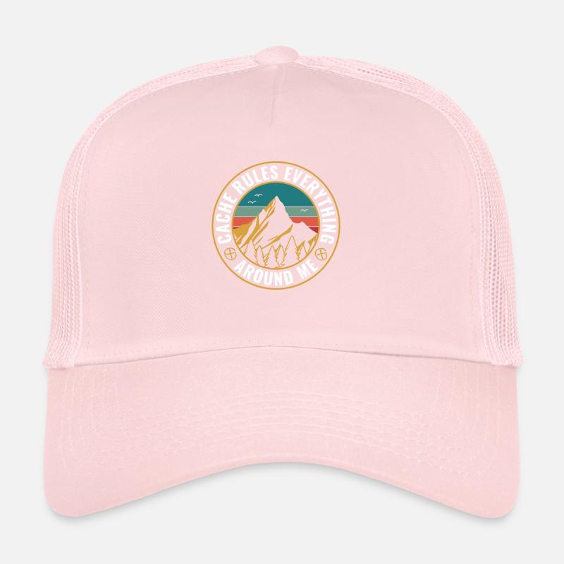 Cache de géocachette Gouvernez tout ce qui m’entoure Casquette trucker 