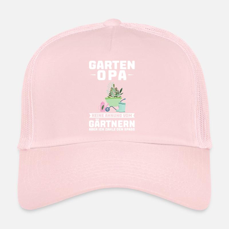 Garten Opa Großvater Geschenk Trucker Cap