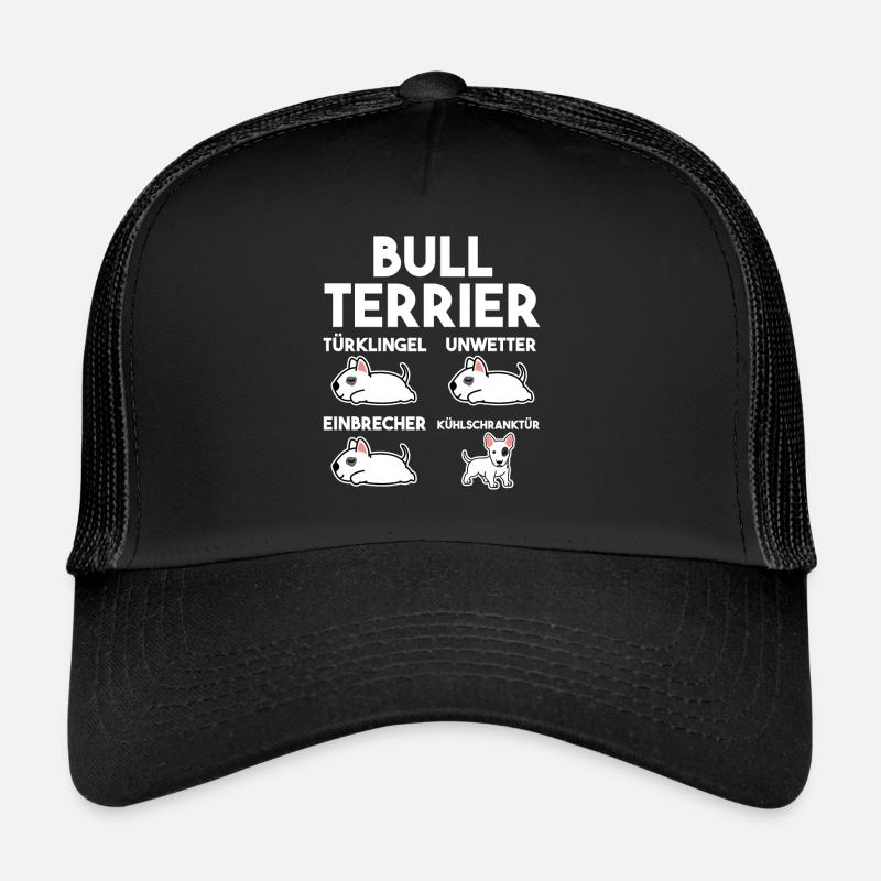 Hund Bull Terrier Trucker Cap