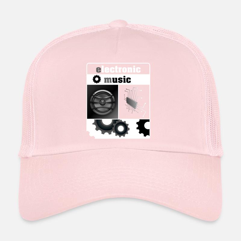 Electronic Music - Shirt - Geschenk Trucker Cap