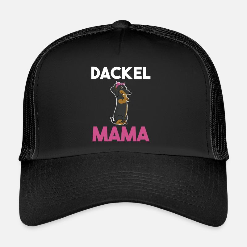 Hund Dackel Mama Trucker Cap