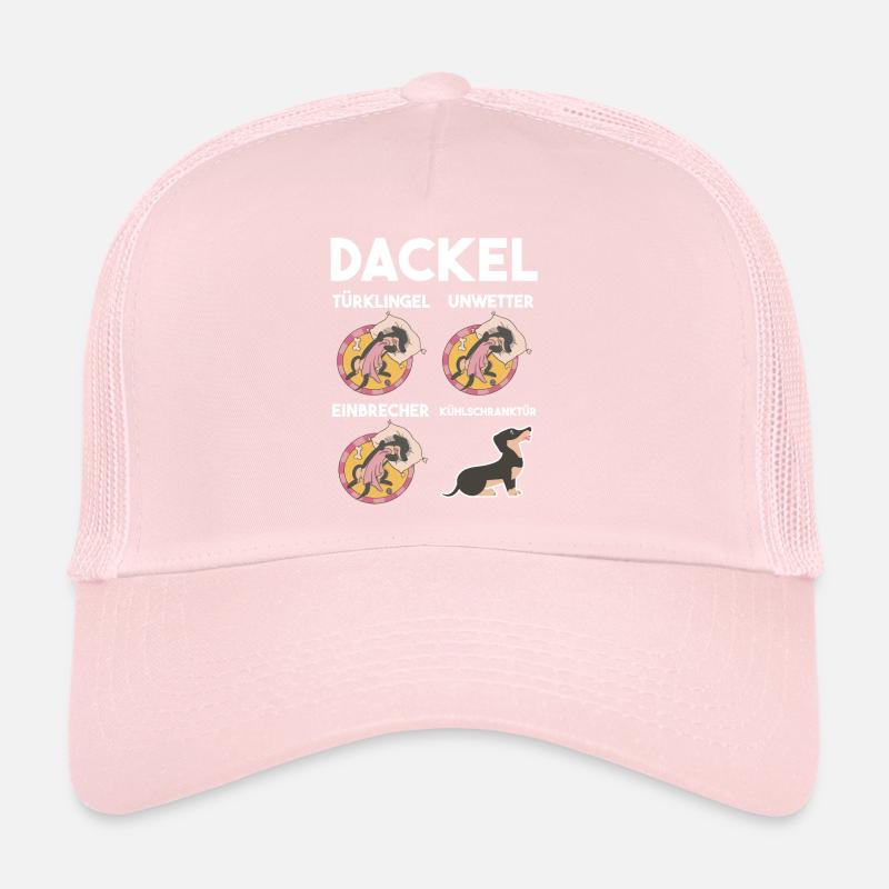 Hund Dackel Trucker Cap