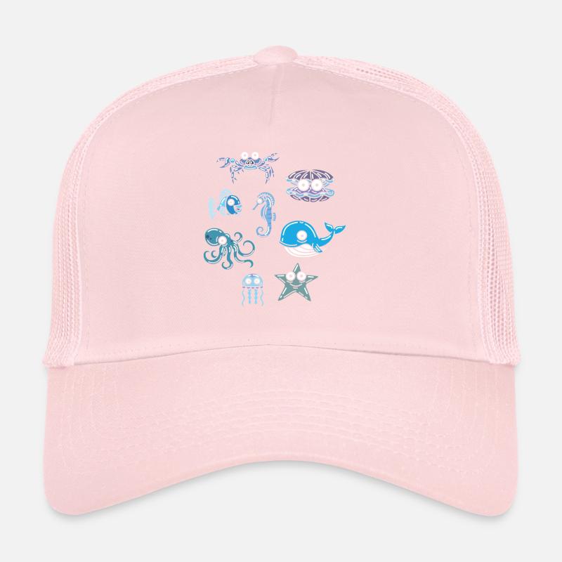 Wassertier Ozean Leben Meerestier Trucker Cap