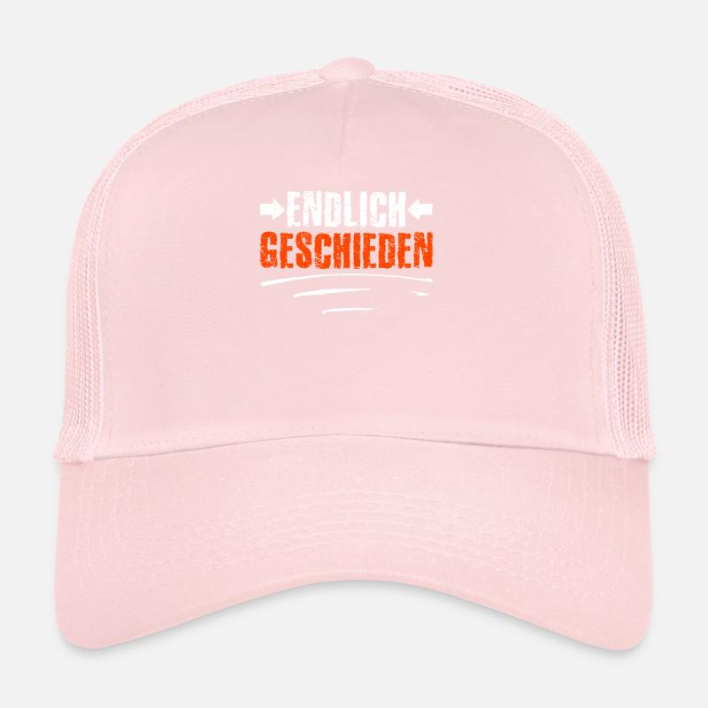 Endlich geschieden Scheidungsparty Scheidung Trucker Cap