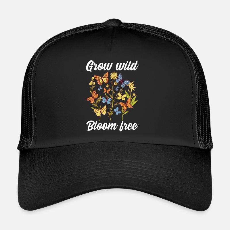 Grow wild bloom free Trucker Cap