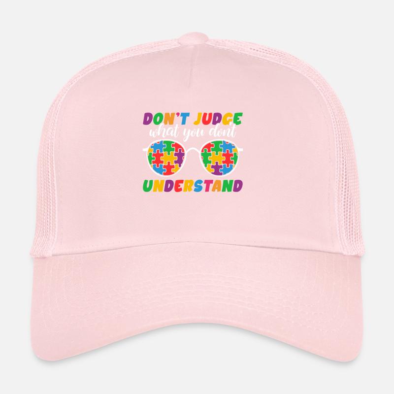 Sensibilisation à l’autisme – Ne condamnez pas quoi Casquette trucker 