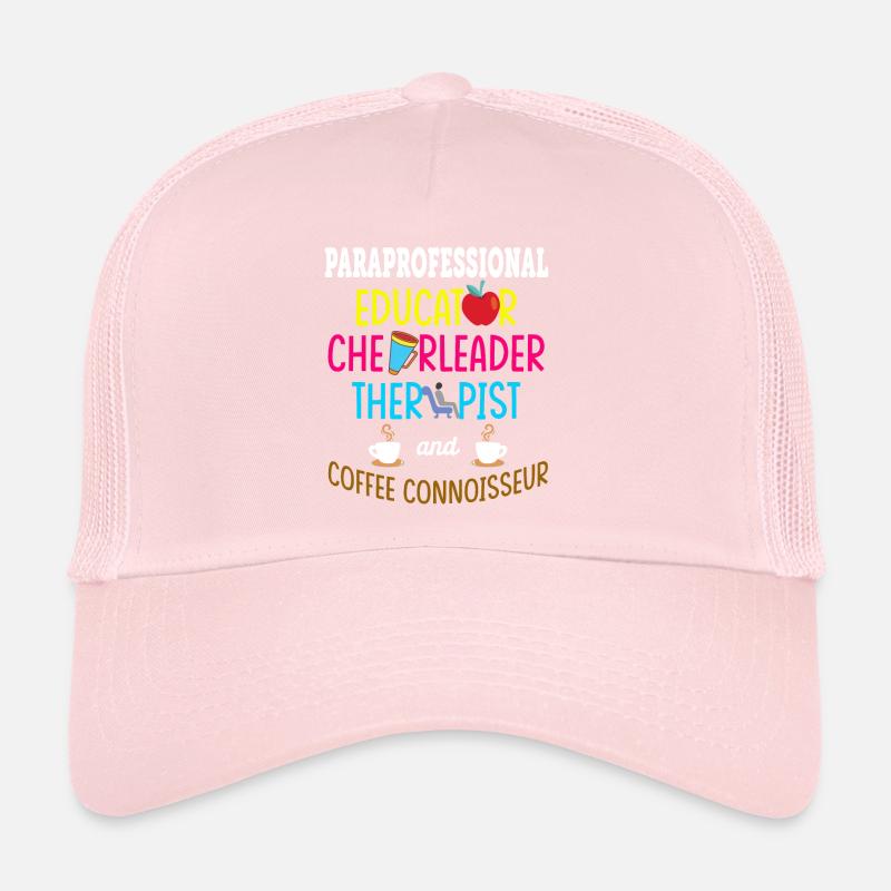Paraprofessional Teacher Para Educator Trucker Cap