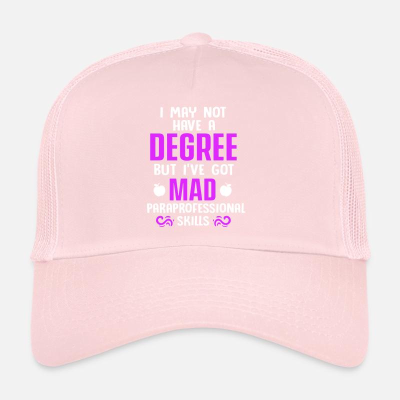 Paraprofessional Teacher Para Educator Trucker Cap