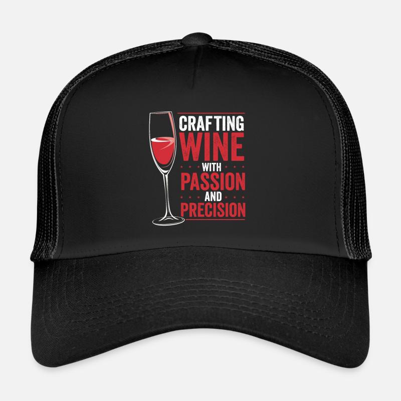 Faire du vin avec passion Casquette trucker 