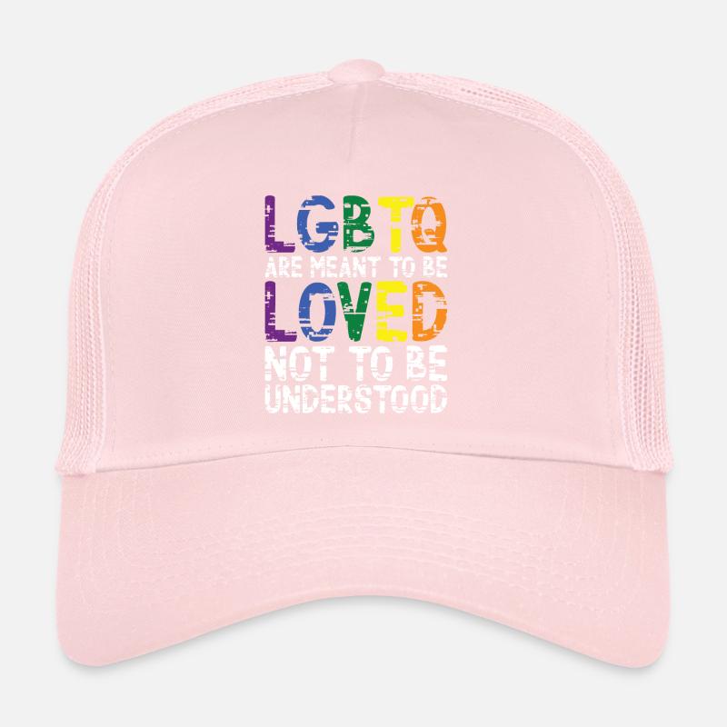 Les LGBTQ sont aimés et non compris Casquette trucker 