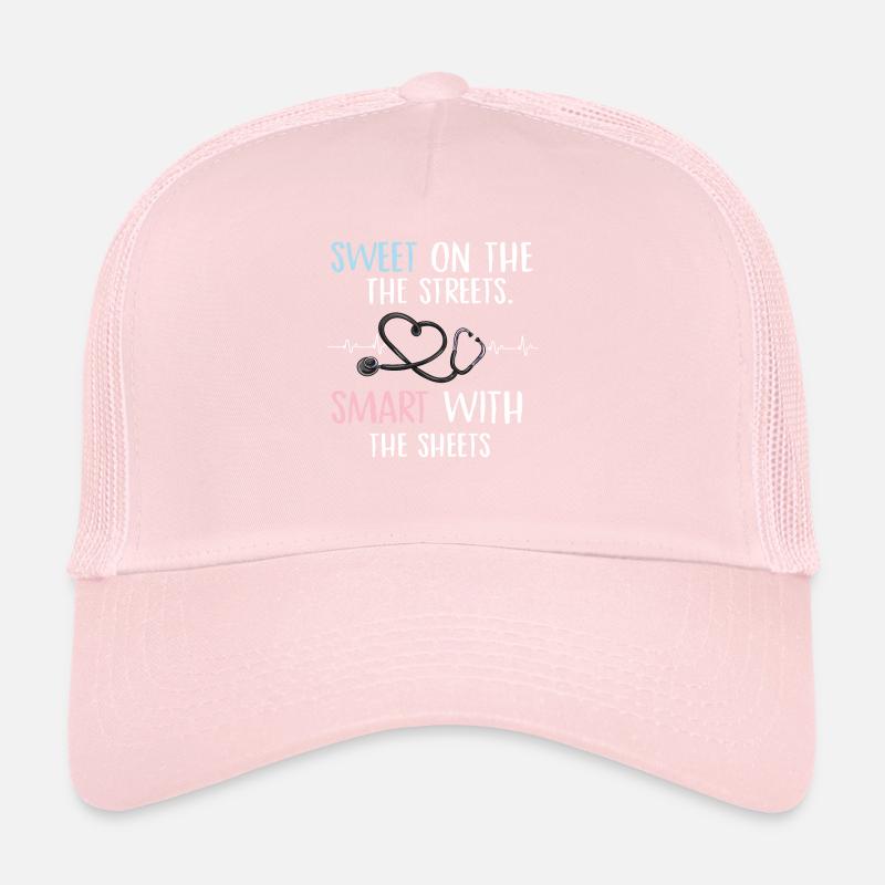 doux dans les rues intelligent avec les feuilles Design Casquette trucker 