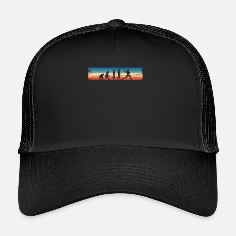 Évolution du baseball — Casquette trucker 