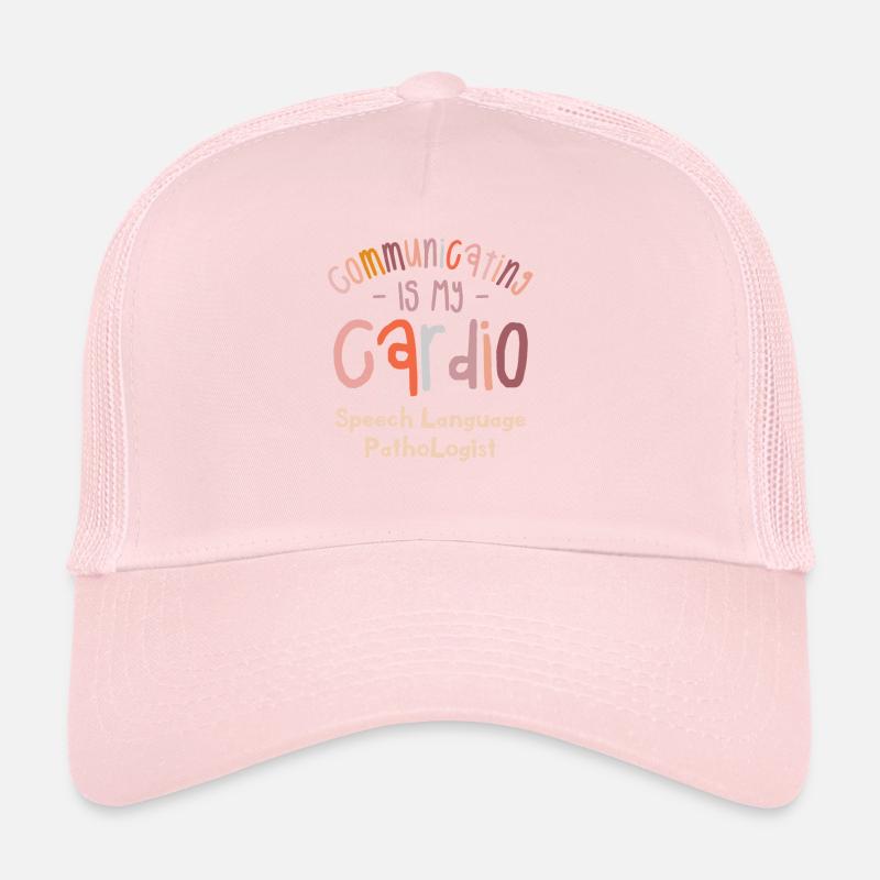 Communiquer est mon langage vocal cardio Casquette trucker 