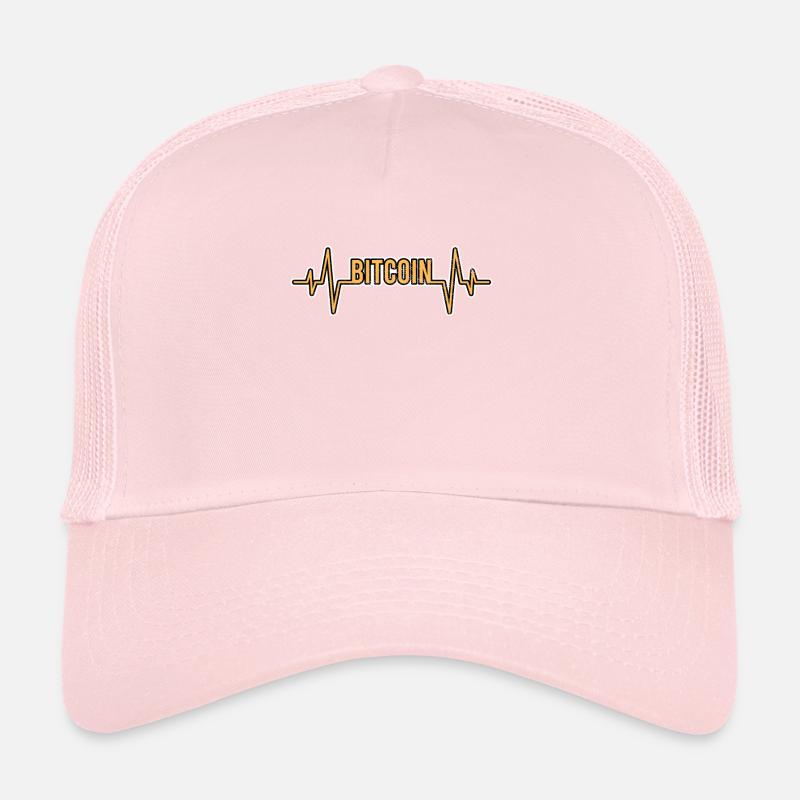 Bitcoin Herzschlag Trucker Cap
