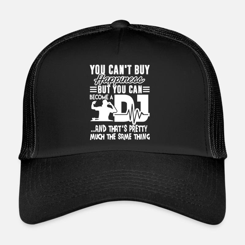 DJ Become A DJ - Trucker Cap - black/black